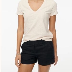 J. Crew Classic Chino Black Women's Shorts Size 0